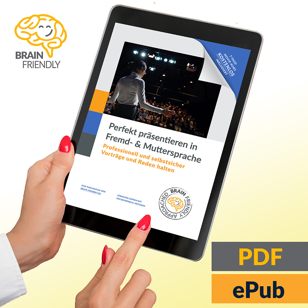 Perfekt präsentieren in Fremd- & Muttersprache (eBook/PDF)