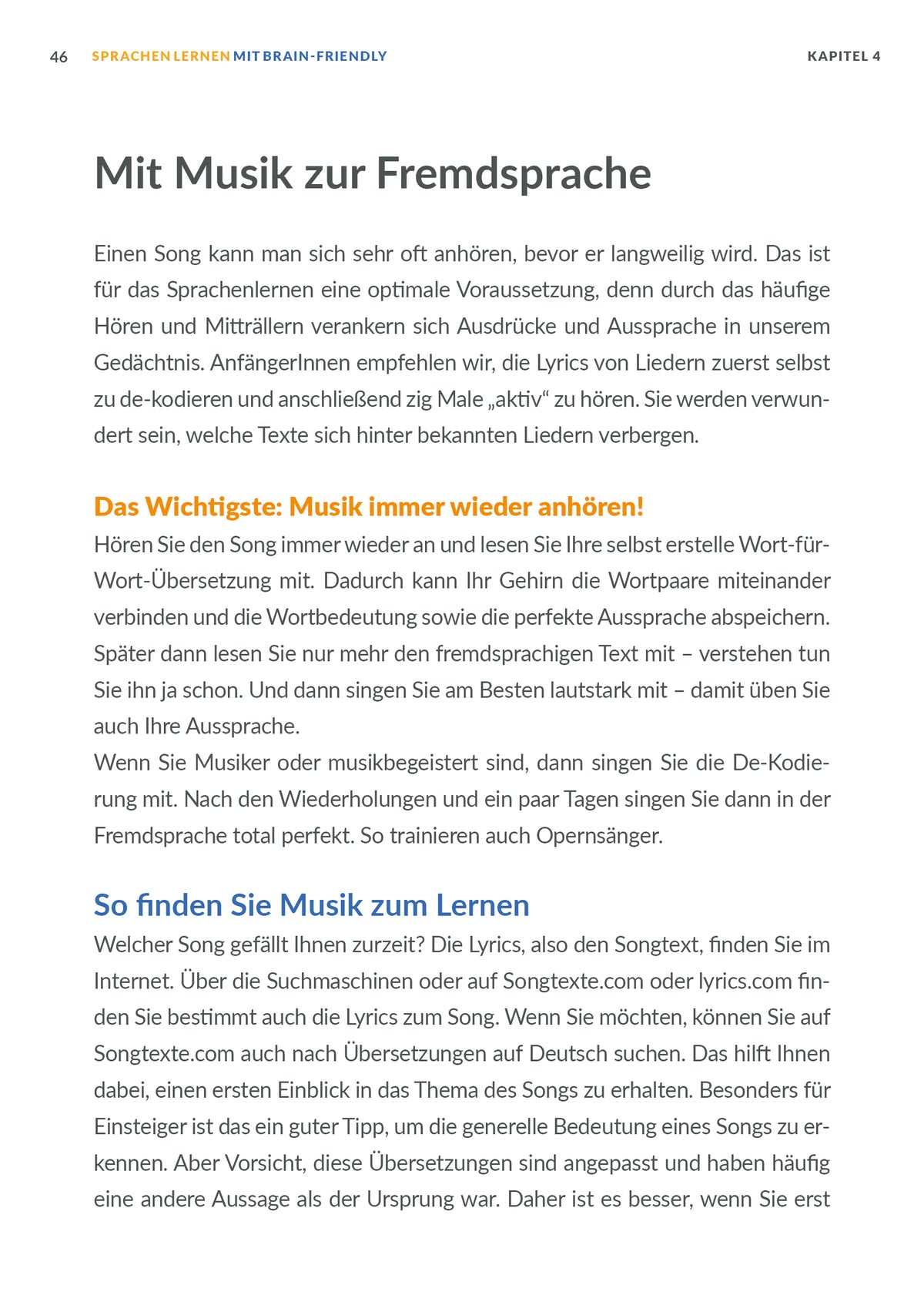 So lernen Sie mit Brain-Friendly eine neue Fremdsprache